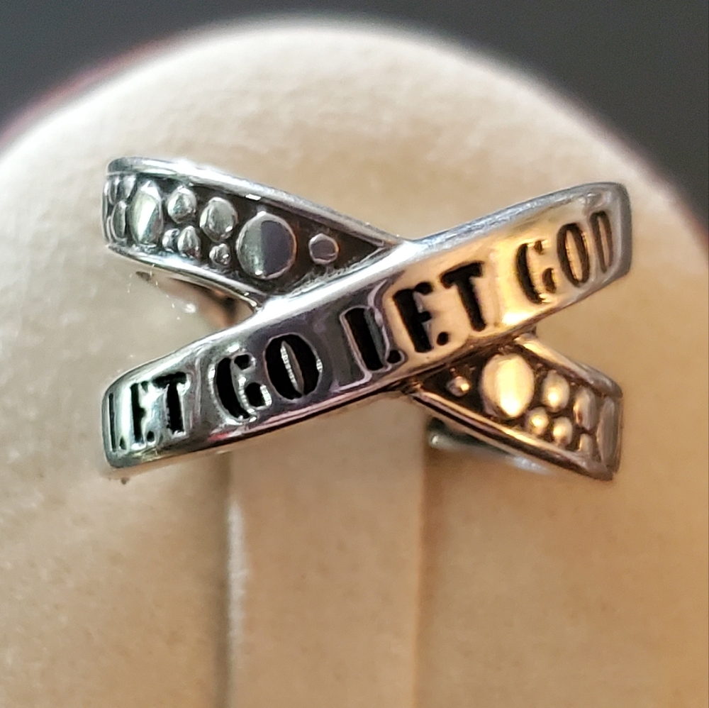 925 Sterling Silver Serenity‎ Ring